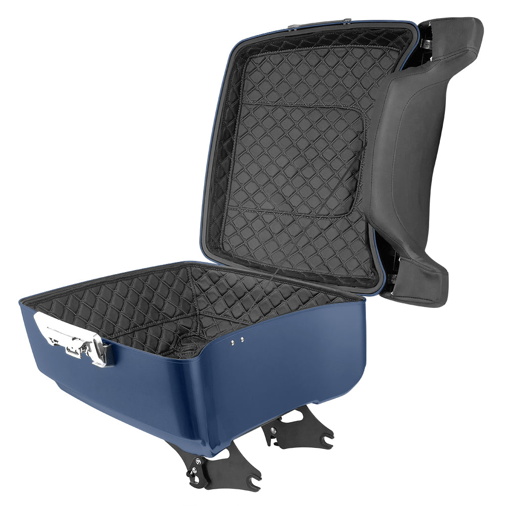 Detachable King Tour Trunk Pack Kits for H-D with Tour Trunk Pack Liners