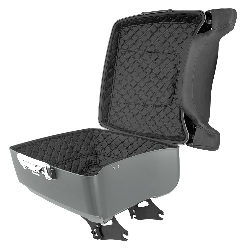 Detachable King Tour Trunk Pack Kits for H-D with Tour Trunk Pack Liners