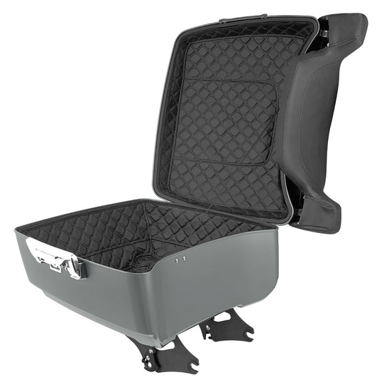 Detachable King Tour Trunk Pack Kits for H-D with Tour Trunk Pack Liners