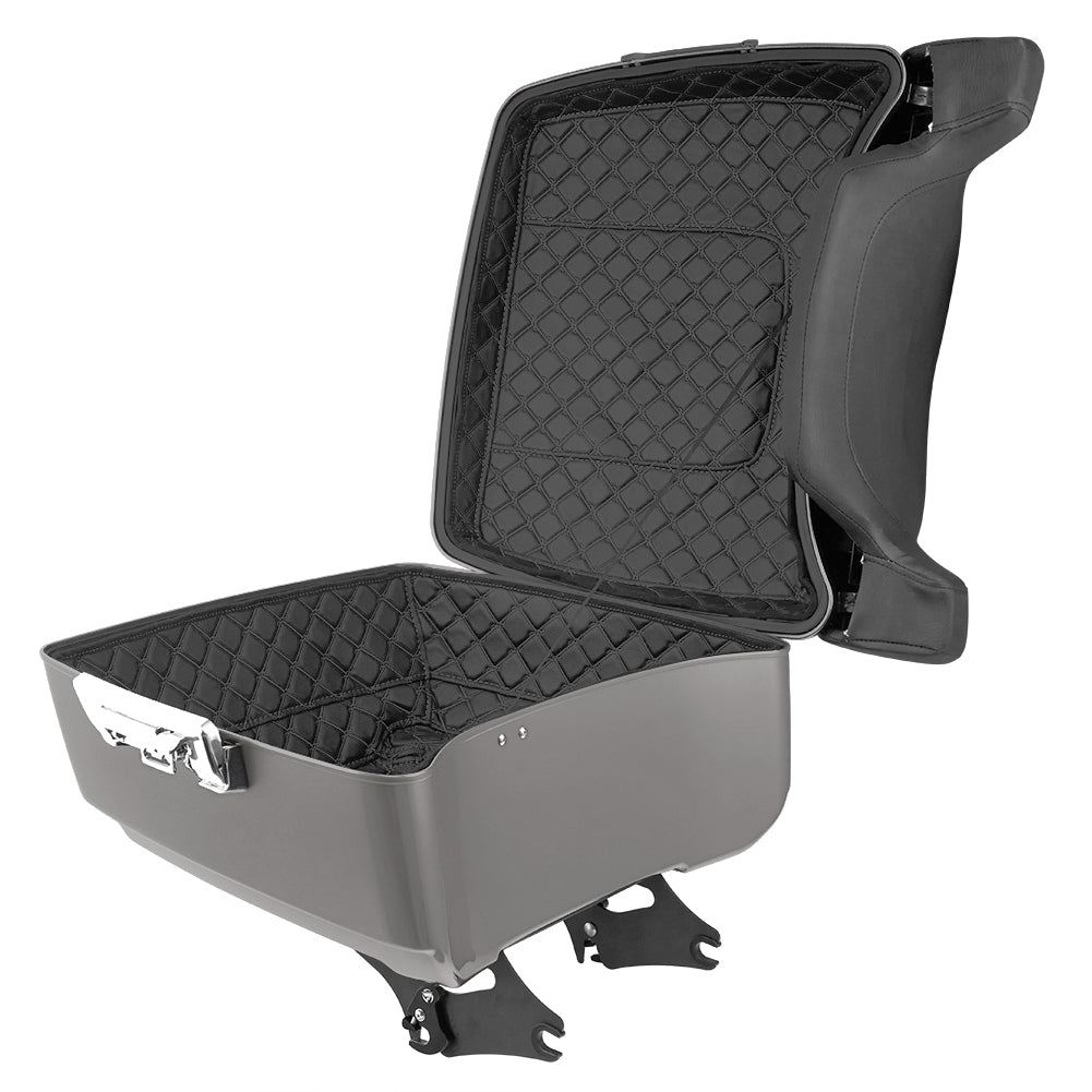 Detachable King Tour Trunk Pack Kits for H-D with Tour Trunk Pack Liners