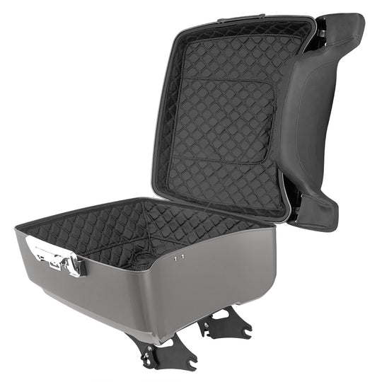 Detachable King Tour Trunk Pack Kits for H-D with Tour Trunk Pack Liners