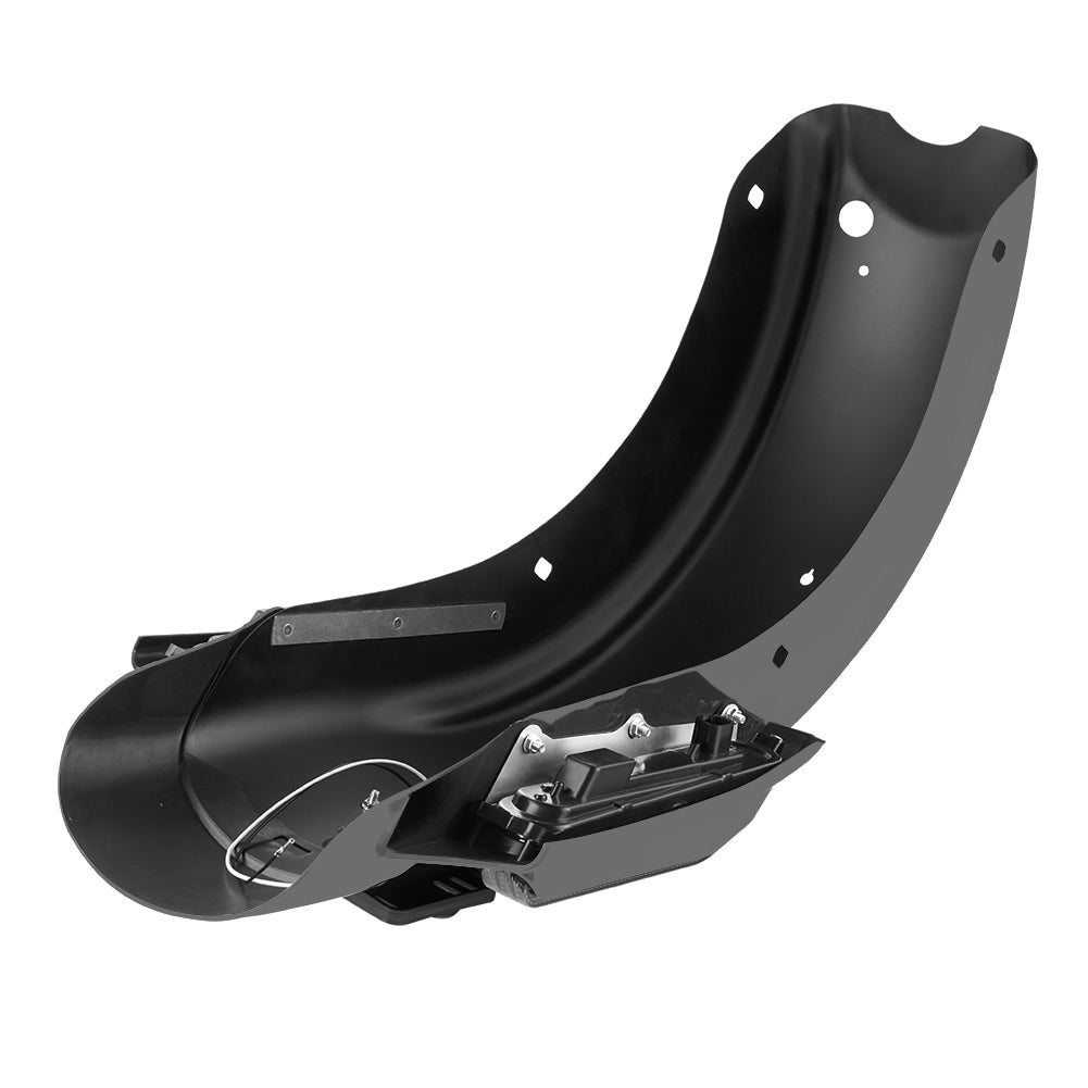 Color Matched CVO Rear Fender with Integrated LED Lights for Touring 2014-2026