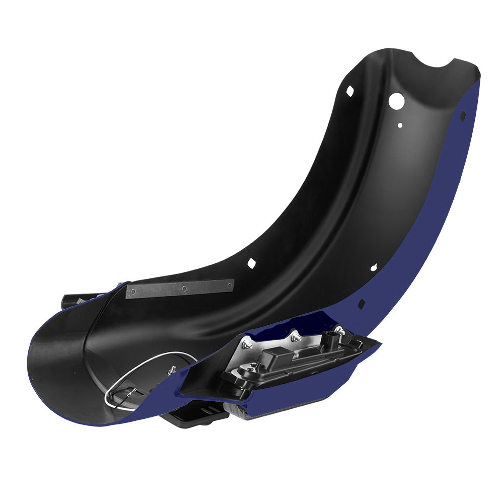 Color Matched CVO Rear Fender with Integrated LED Lights for Touring 2014-2026