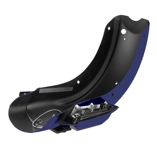 Color Matched CVO Rear Fender with Integrated LED Lights for Touring 2014-2026