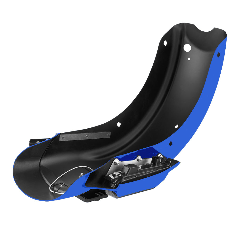 Color Matched CVO Rear Fender with Integrated LED Lights for Touring 2014-2026