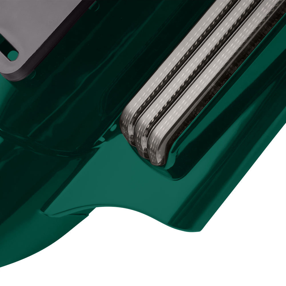 Color Matched CVO Rear Fender with Integrated LED Lights for Touring 2014-2026