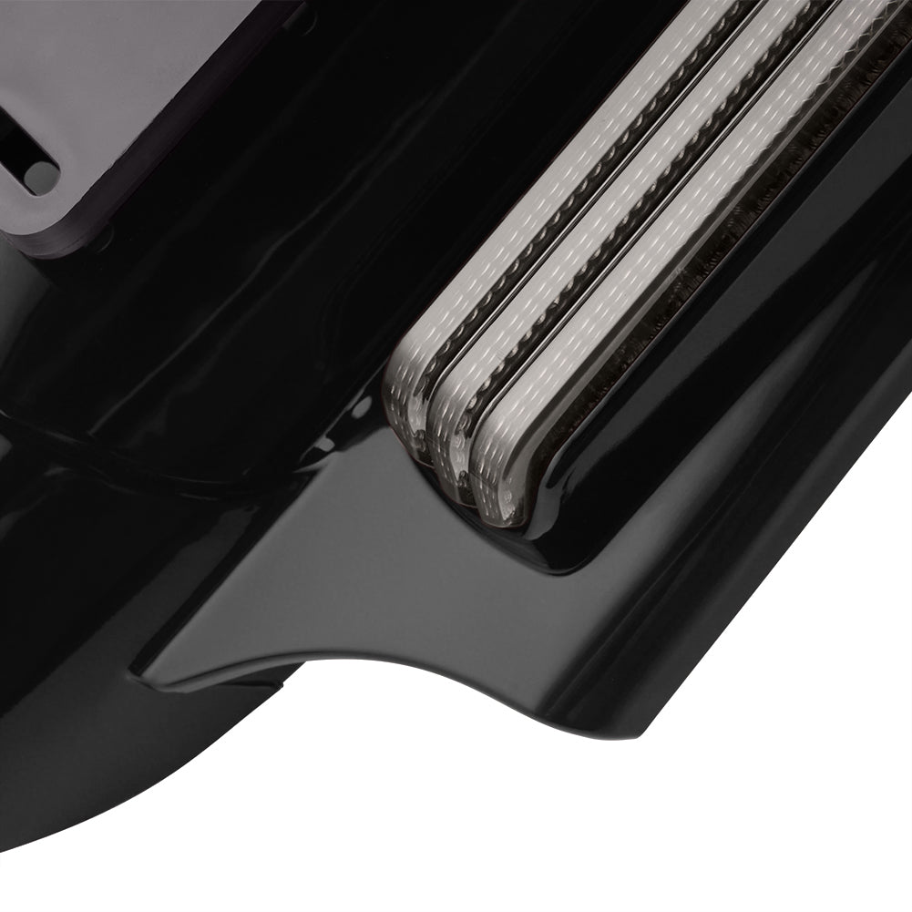 Color Matched CVO Rear Fender with Integrated LED Lights for Touring 2014-2026