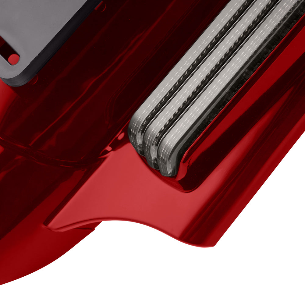 Color Matched CVO Rear Fender with Integrated LED Lights for Touring 2014-2026