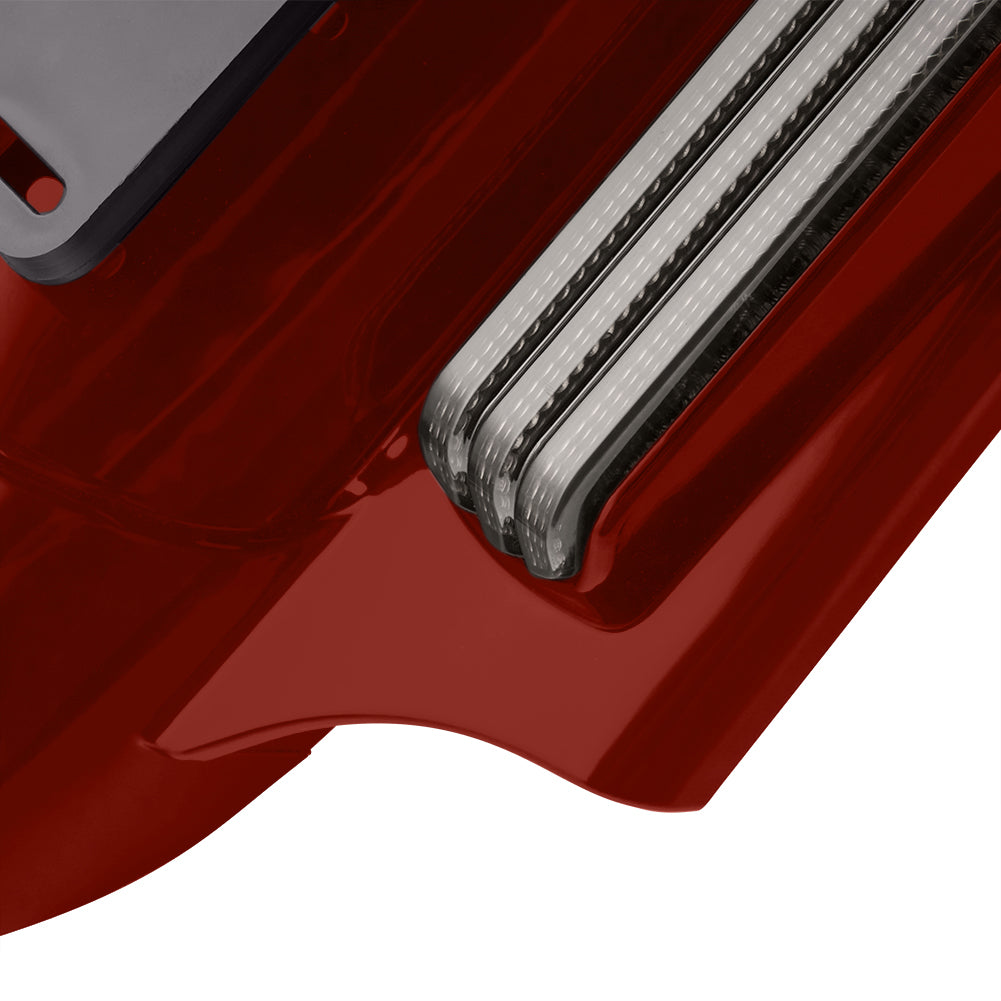 Color Matched CVO Rear Fender with Integrated LED Lights for Touring 2014-2026