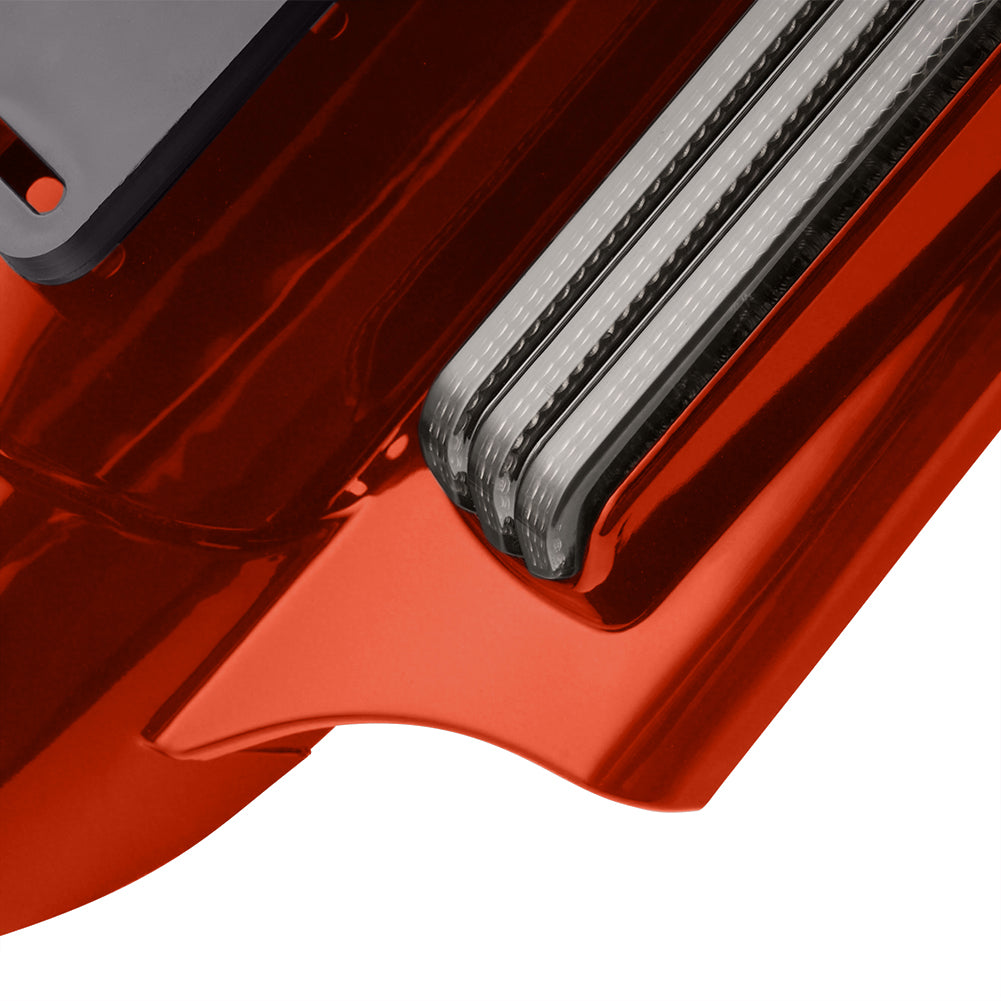 Color Matched CVO Rear Fender with Integrated LED Lights for Touring 2014-2026