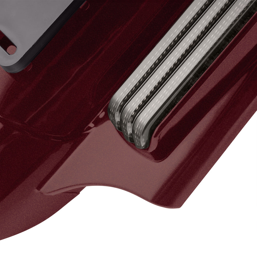 Color Matched CVO Rear Fender with Integrated LED Lights for Touring 2014-2026