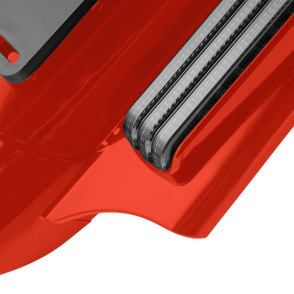 Color Matched CVO Rear Fender with Integrated LED Lights for Touring 2014-2026