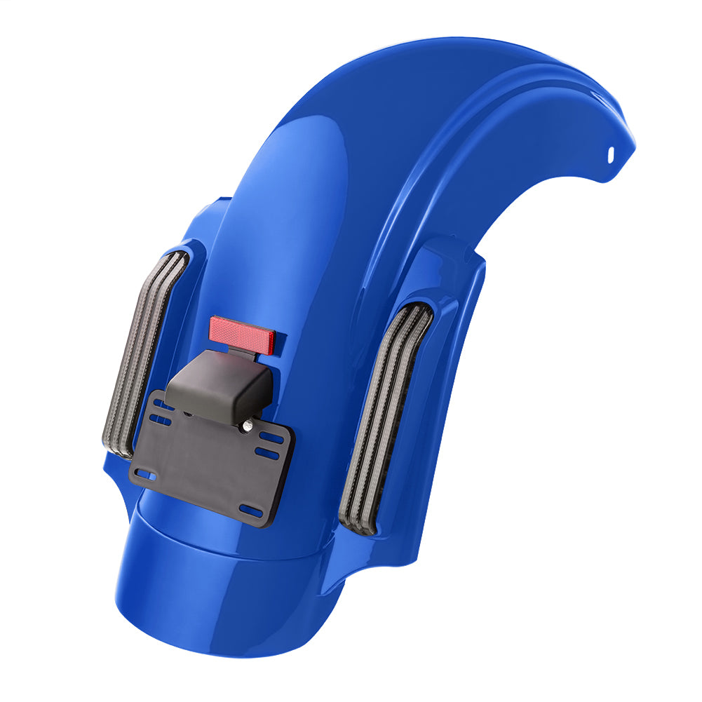 Color Matched CVO Rear Fender with Integrated LED Lights for Touring 2014-2026