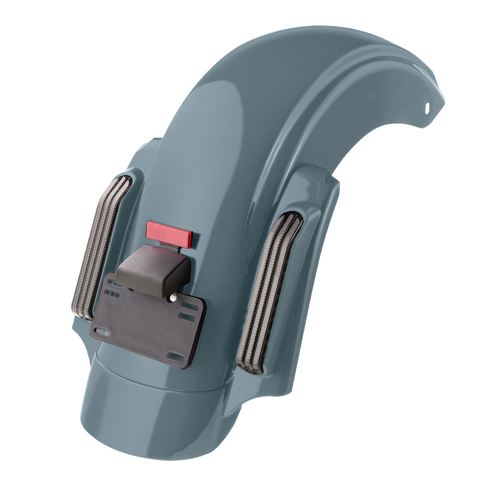 Color Matched CVO Rear Fender with Integrated LED Lights for Touring 2014-2026