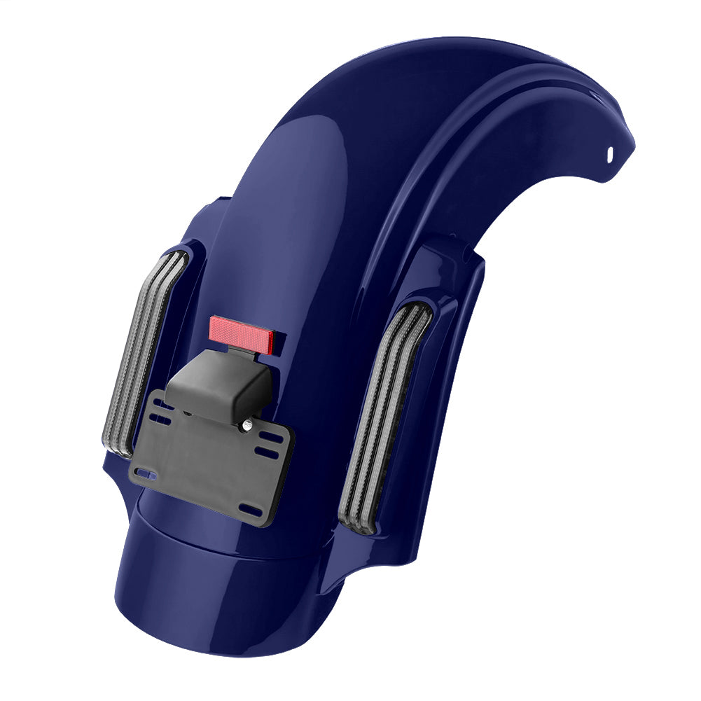 Color Matched CVO Rear Fender with Integrated LED Lights for Touring 2014-2026