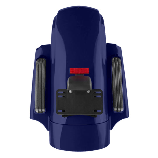 Color Matched CVO Rear Fender with Integrated LED Lights for Touring 2014-2026