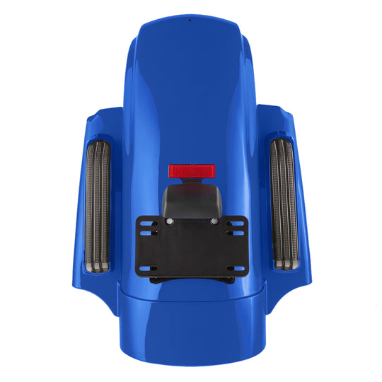 Color Matched 2014-2025 Harley Touring CVO Rear Fender Upgrade | Sleek Styling & OEM Fit