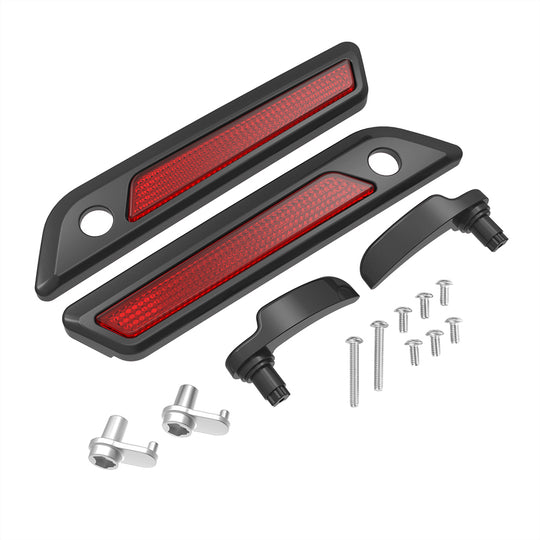 COLOR MATCHED SADDLEBAG LID LEVER & LATCH COVER SET KIT FOR 2014+ HARLEY TOURING