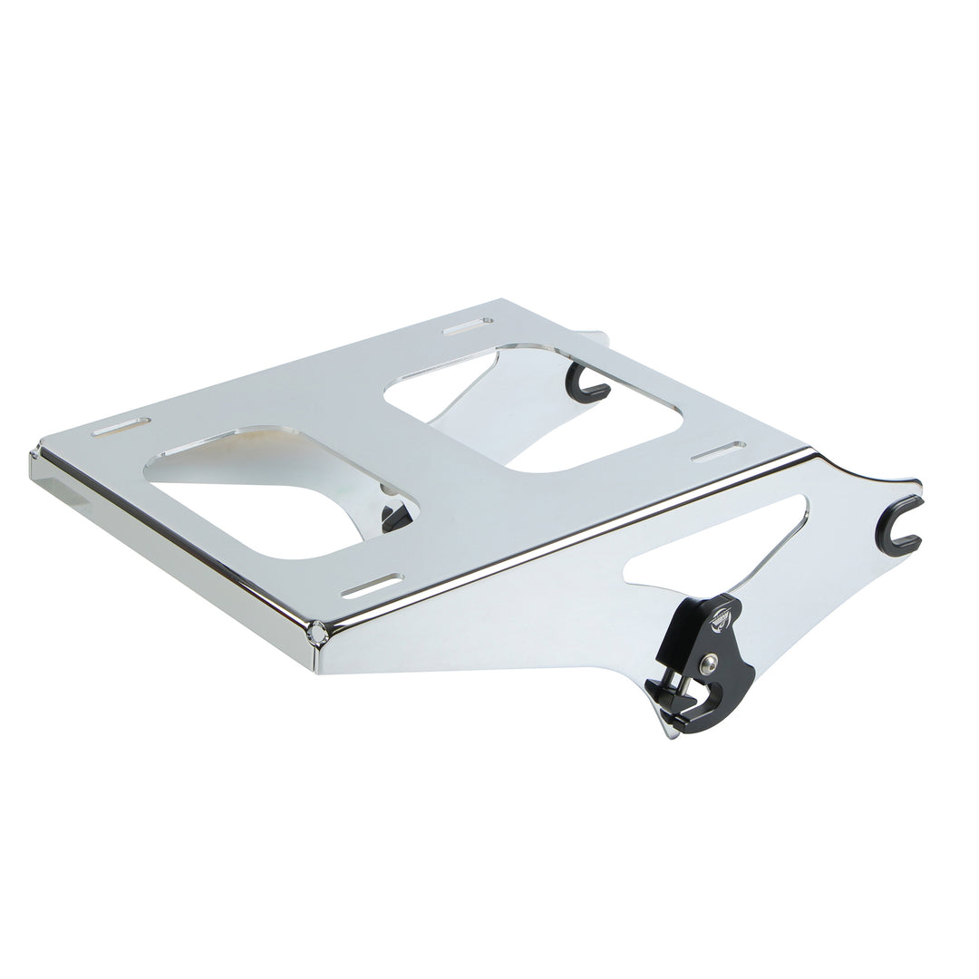 Two-Up Tour Trunk Pack Mount Black Detachable Tour Trunk Pack kit For Touring Trunk Pack