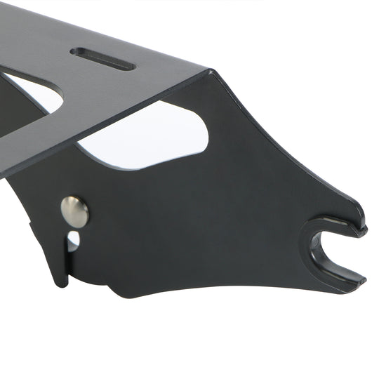 Two-Up Tour Trunk Pack Mount Black Detachable Tour Trunk Pack kit For Touring Trunk Pack