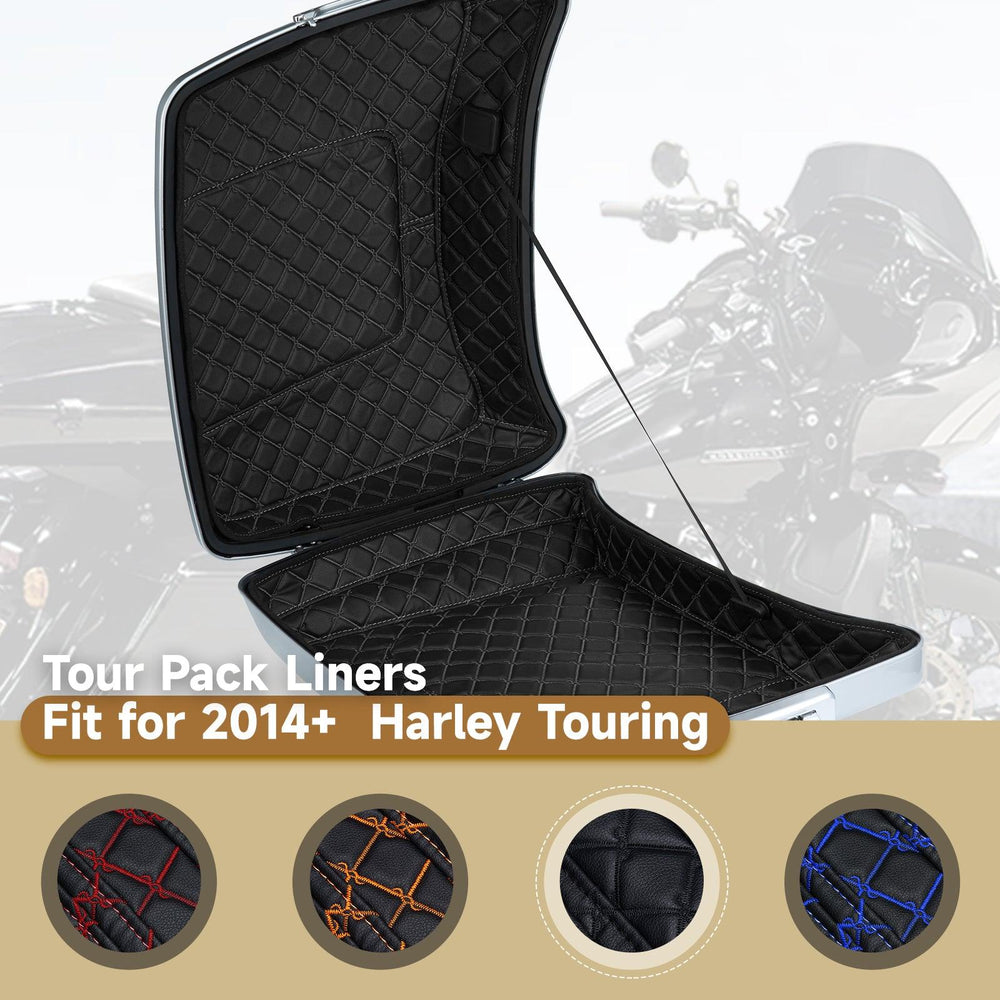 Motorcycle Tour Pack Liners Fit for Harley - Mocardine