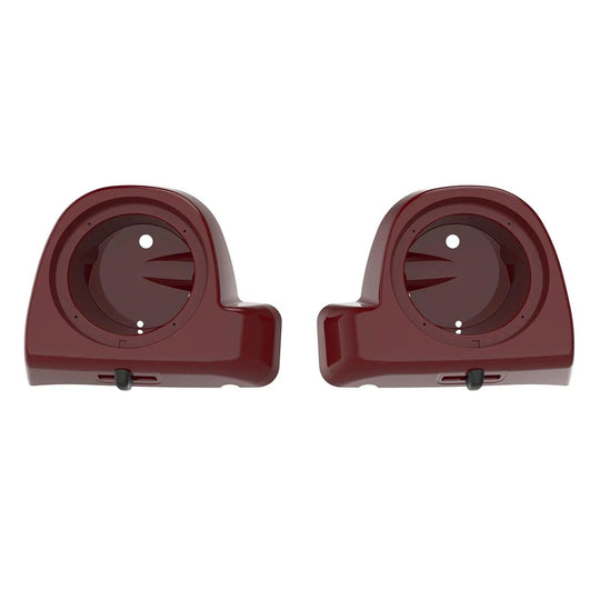 Speaker Pods Box 6.5 inch for Rushmore Lower Vented Fairing Kits Fits for '14-'23 Harley Touring - Mocardine