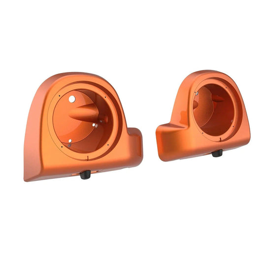 Speaker Pods Box 6.5 inch for Rushmore Lower Vented Fairing Kits Fits for '14-'23 Harley Touring - Mocardine