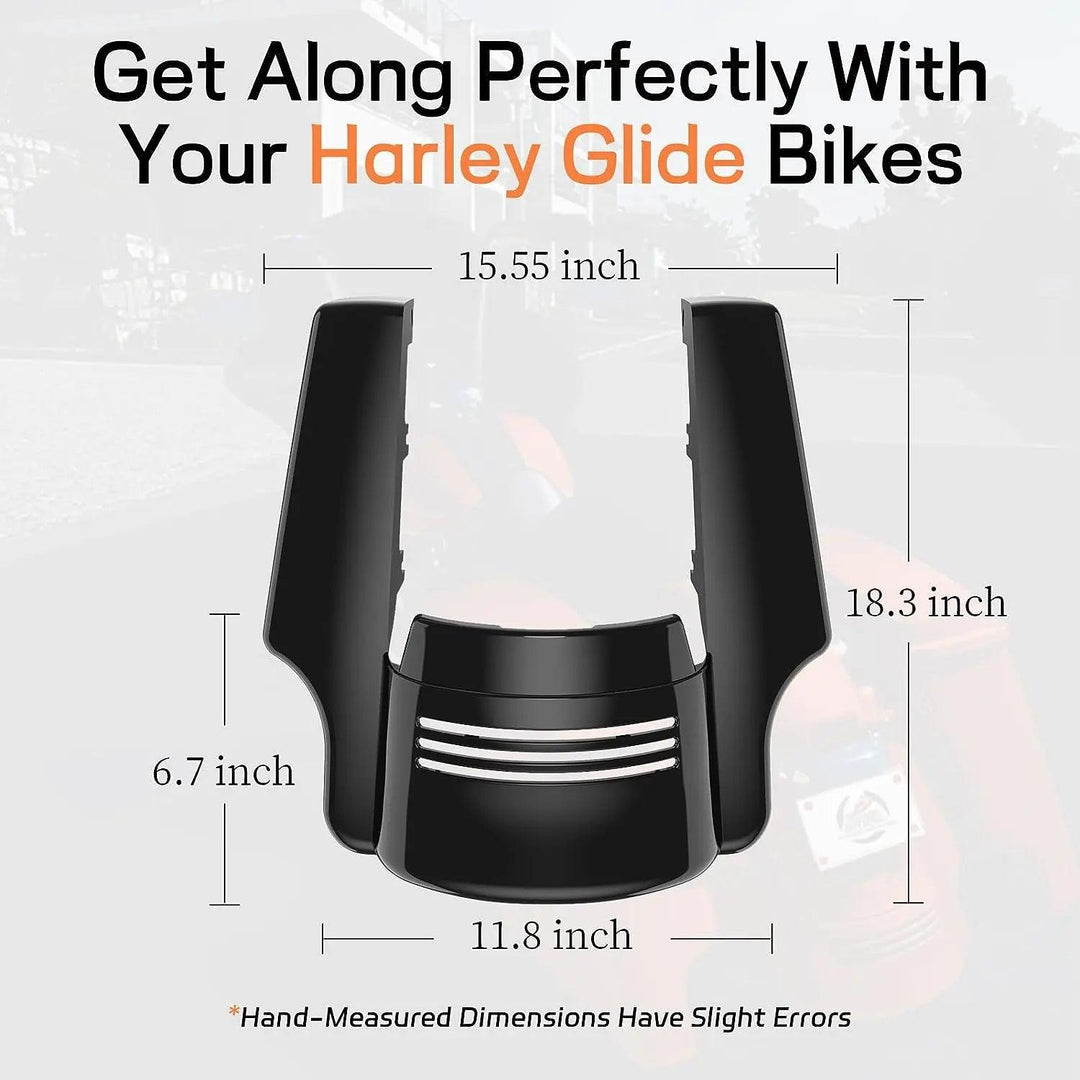 Stretched Rear Fender Extension For 2014-2022 Harley Davidson Touring - Mocardine