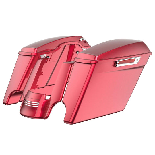 STRETCHED SADDLEBAG BOTTOMS & STRETCHED REAR FENDER EXTENSION FOR HARLEY DAVIDSON 2014+ TOURING - Mocardine