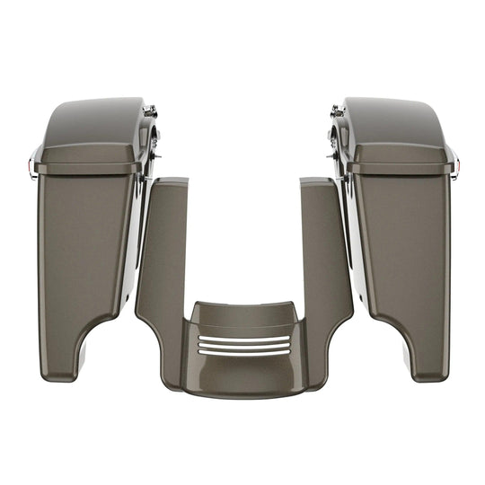 STRETCHED SADDLEBAG BOTTOMS & STRETCHED REAR FENDER EXTENSION FOR HARLEY DAVIDSON 2014+ TOURING - Mocardine