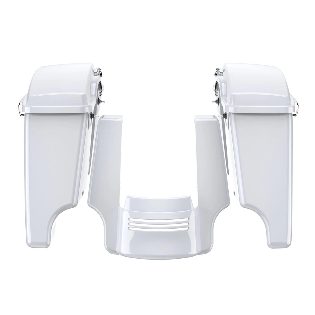 STRETCHED SADDLEBAG BOTTOMS & STRETCHED REAR FENDER EXTENSION FOR HARLEY DAVIDSON 2014+ TOURING - Mocardine