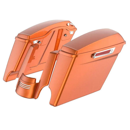 STRETCHED SADDLEBAG BOTTOMS & STRETCHED REAR FENDER EXTENSION FOR HARLEY DAVIDSON 2014+ TOURING - Mocardine