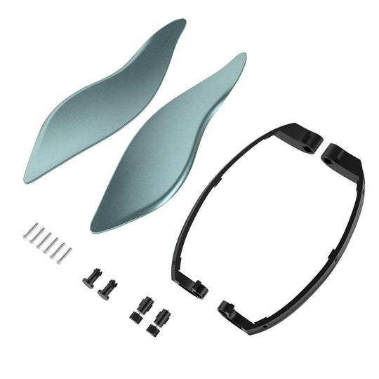 ADJUSTABLE FAIRING AIR DEFLECTORS FOR 2014+ HARLEY BATWING