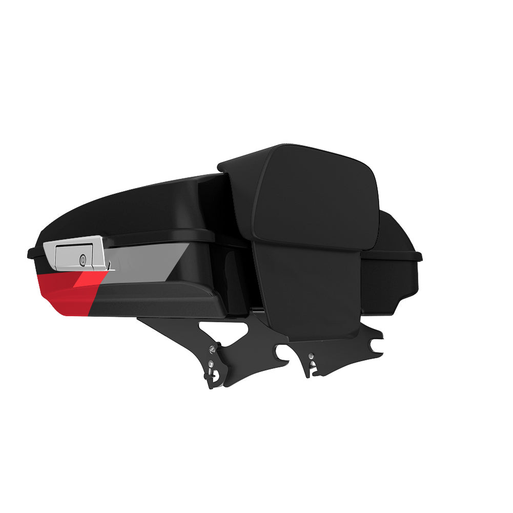 Color Matched Detachable Tour Pack Kit | Razor Touring Trunk Pack