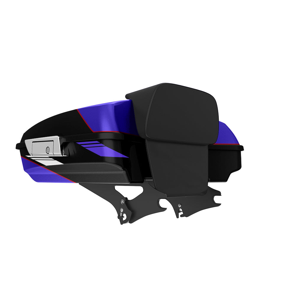 Color Matched Detachable Tour Pack Kit | Razor Touring Trunk Pack