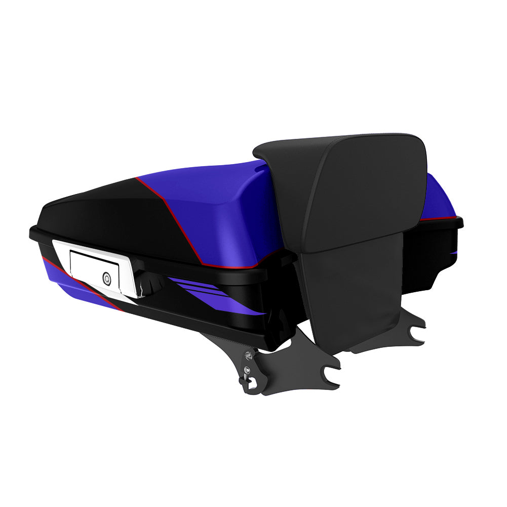 Color Matched Detachable Tour Pack Kit | Razor Touring Trunk Pack