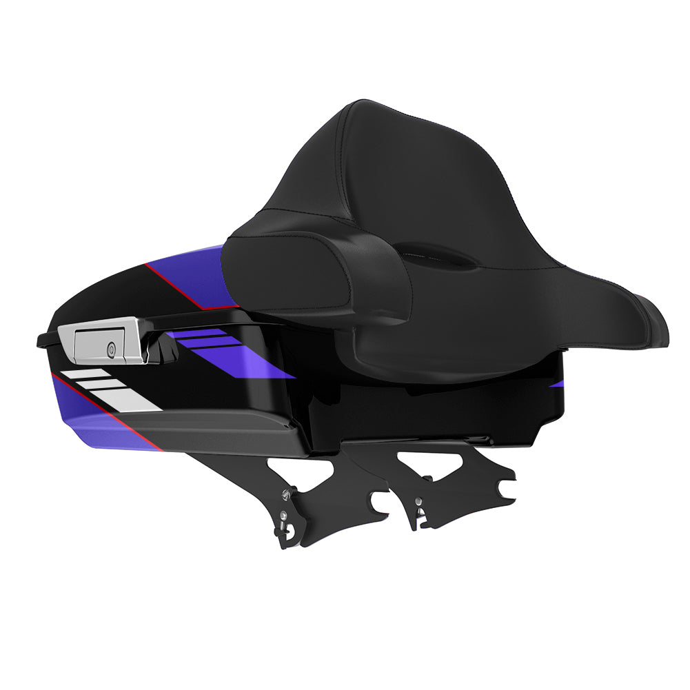 Color-Matched Chopped Tour Trunk Pack Kits for 2014-2026 Touring Models
