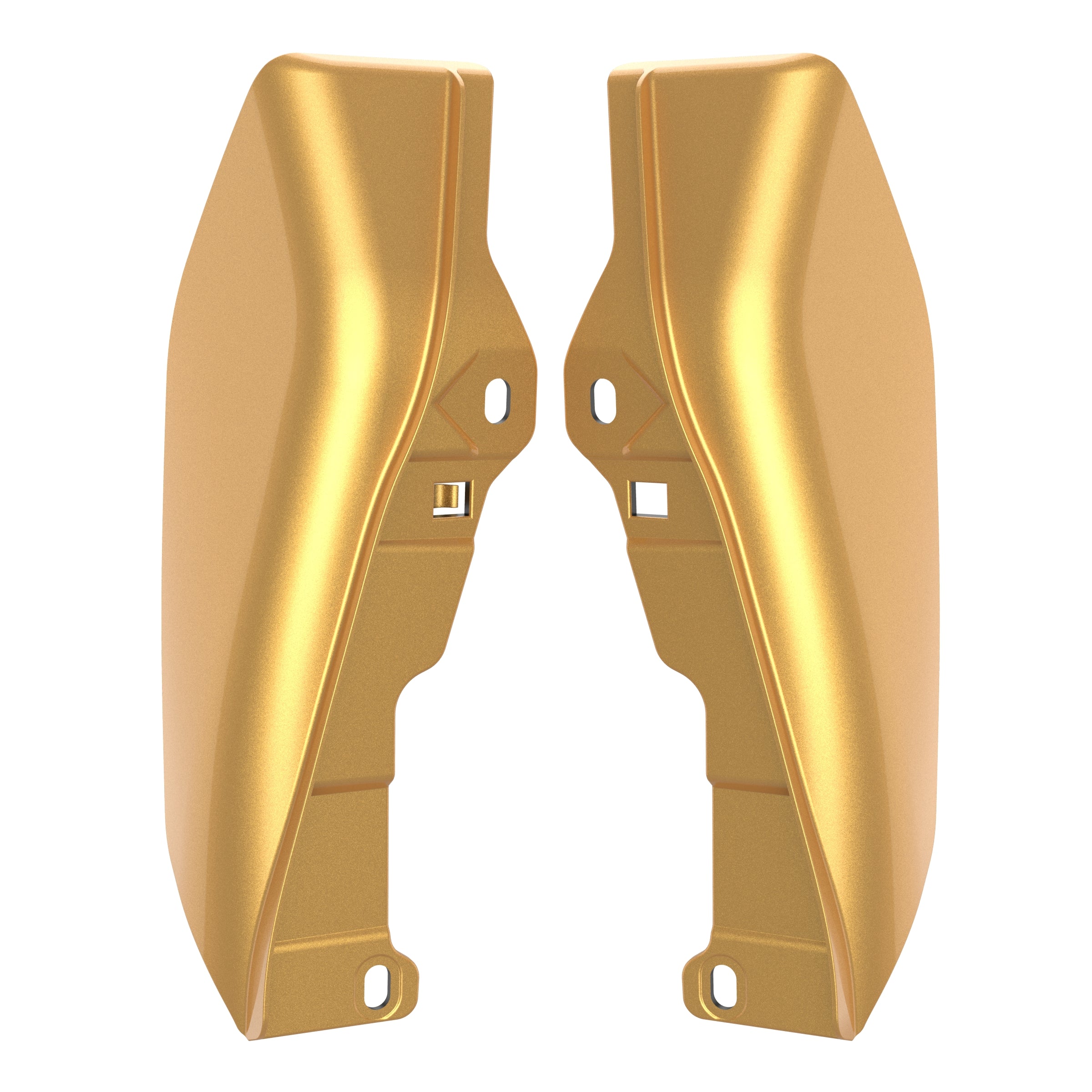 Mid Frame Air Deflectors & Heat Shield for 2009-2026 Touring Models
