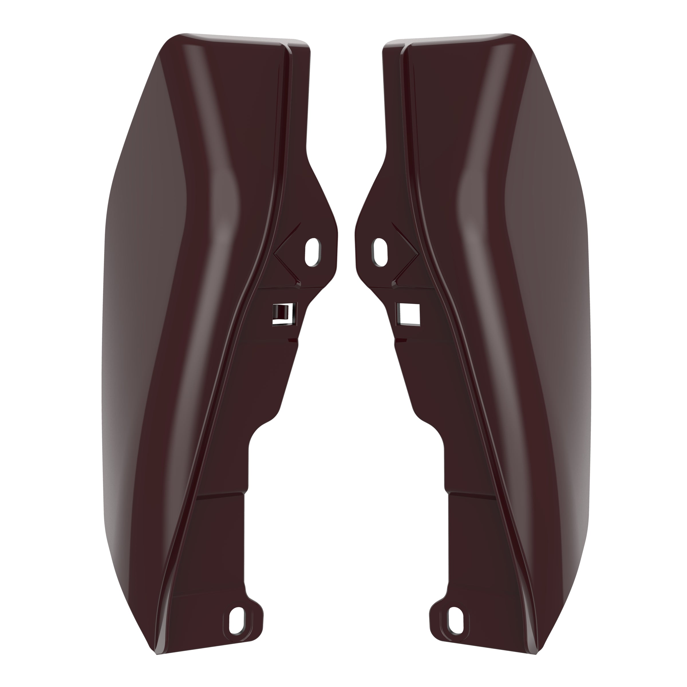 Mid Frame Air Deflectors & Heat Shield for 2009-2026 Touring Models