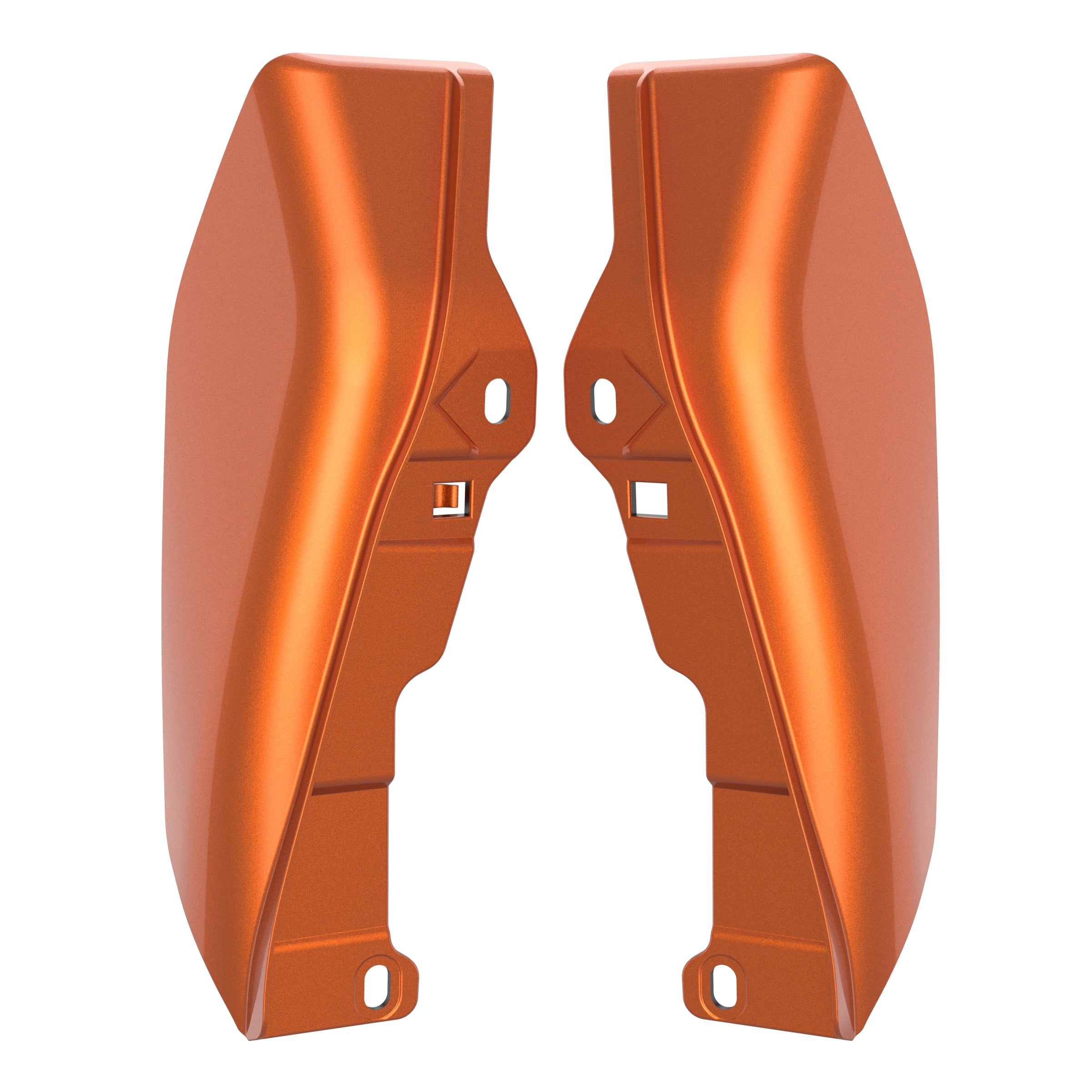 Mid Frame Air Deflectors & Heat Shield for 2009-2026 Touring Models