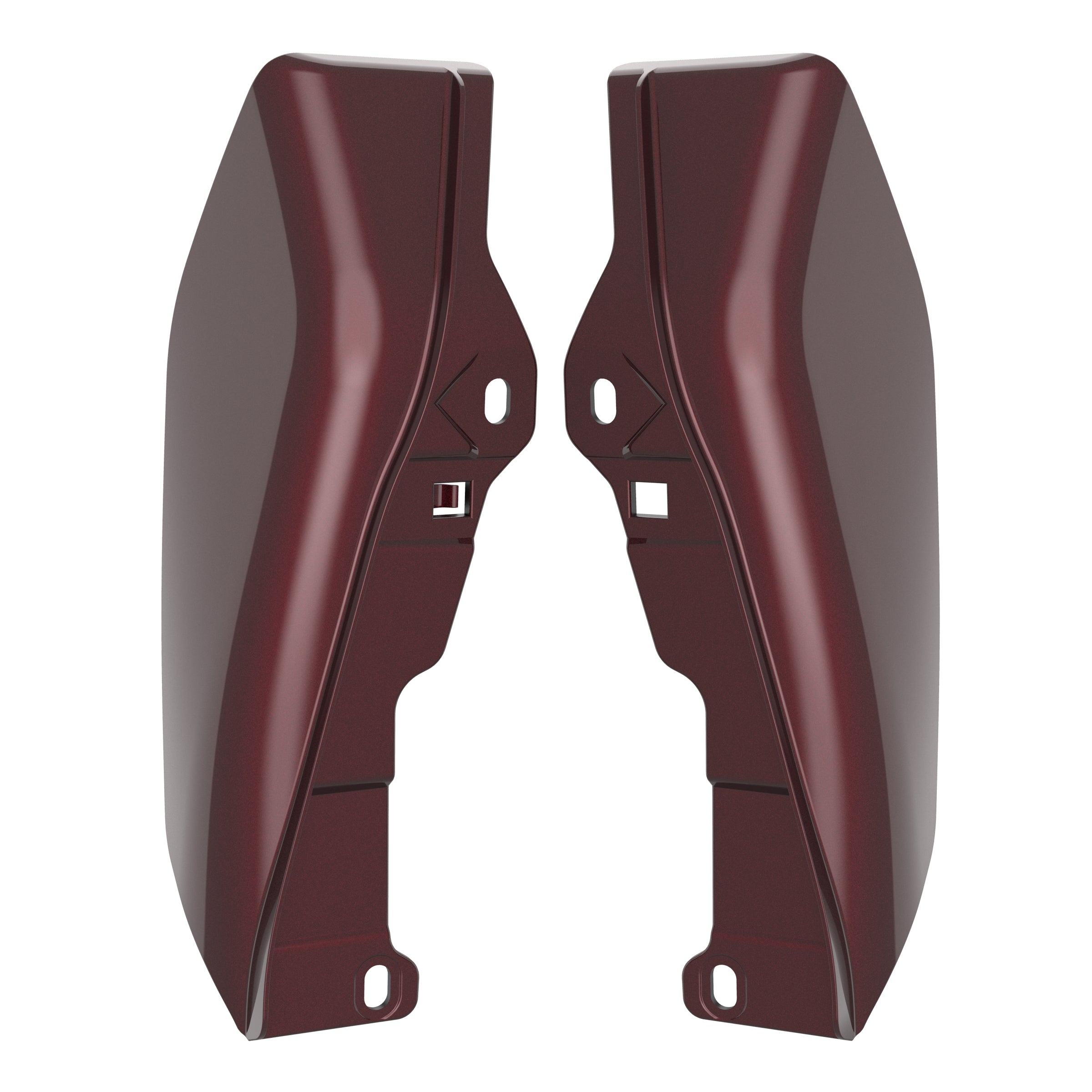 Mid Frame Air Deflectors & Heat Shield for 2009-2026 Touring Models
