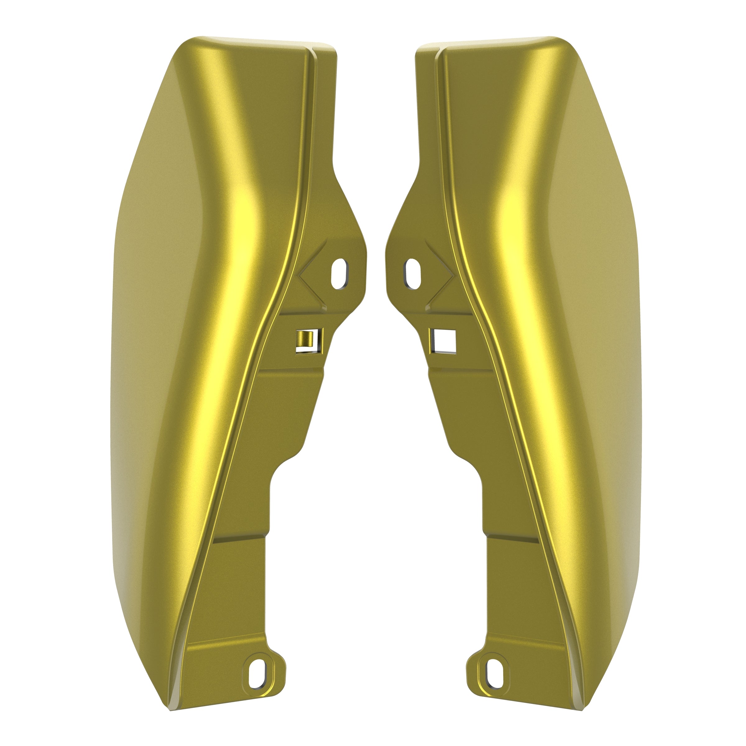 Mid Frame Air Deflectors & Heat Shield for 2009-2026 Touring Models