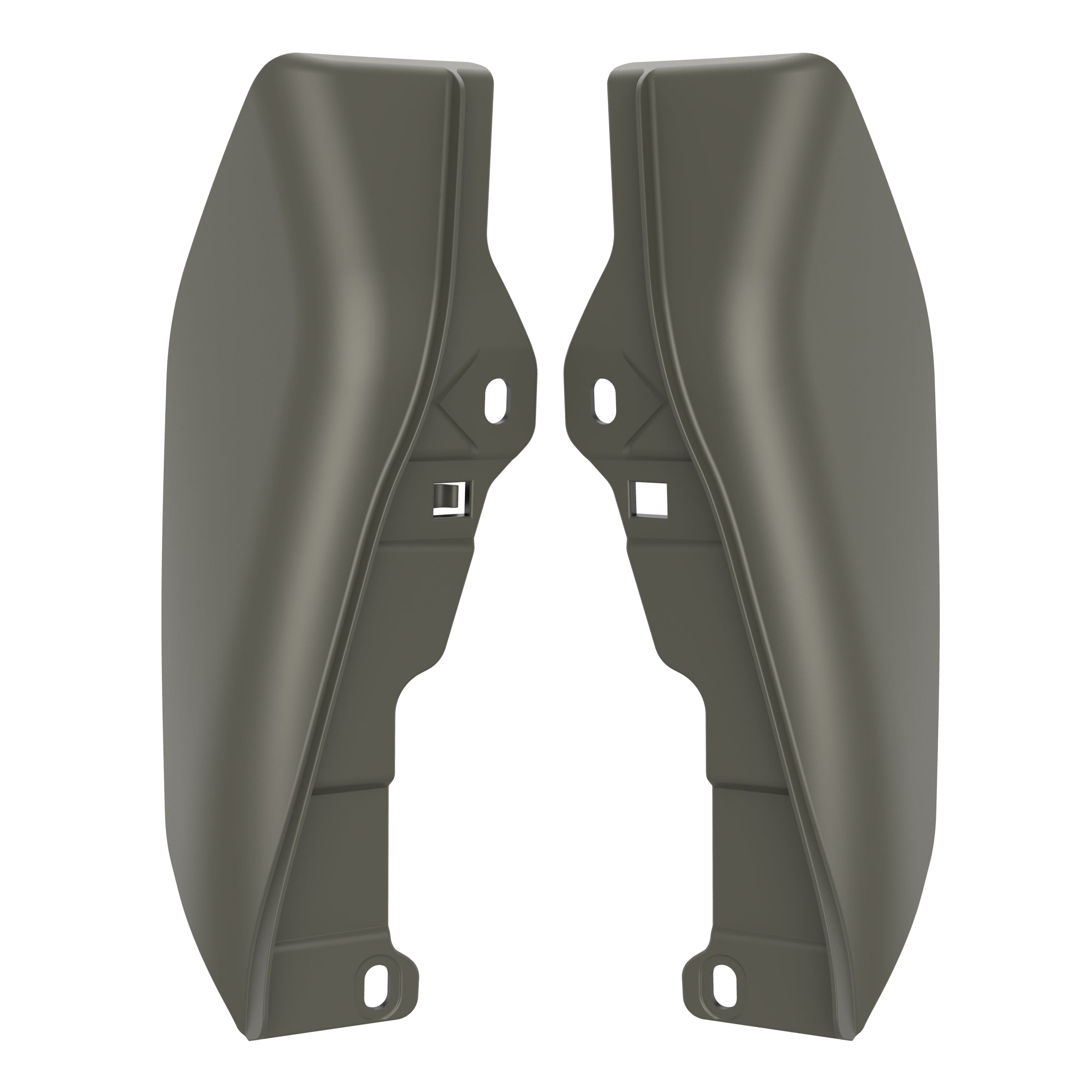 Mid Frame Air Deflectors & Heat Shield for 2009-2026 Touring Models