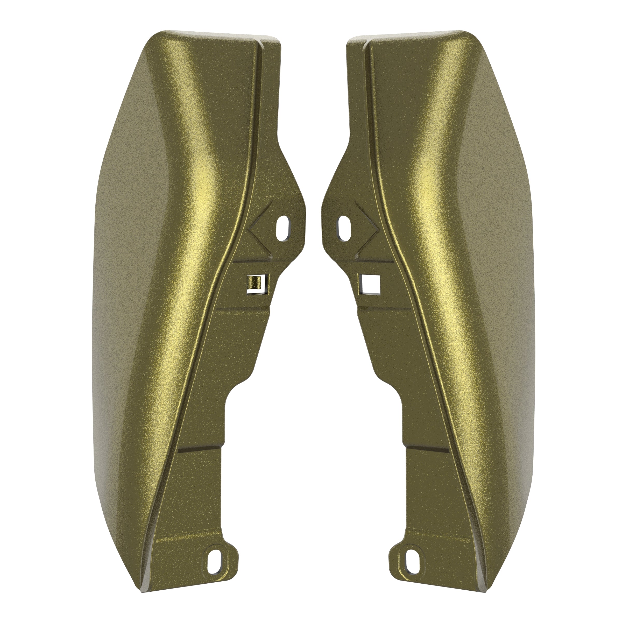 Mid Frame Air Deflectors & Heat Shield for 2009-2026 Touring