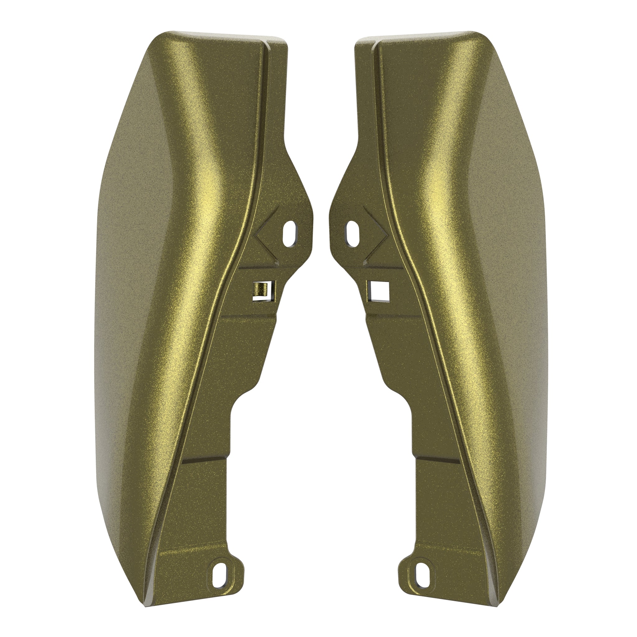 Mid Frame Air Deflectors & Heat Shield for 2009-2026 Touring Models
