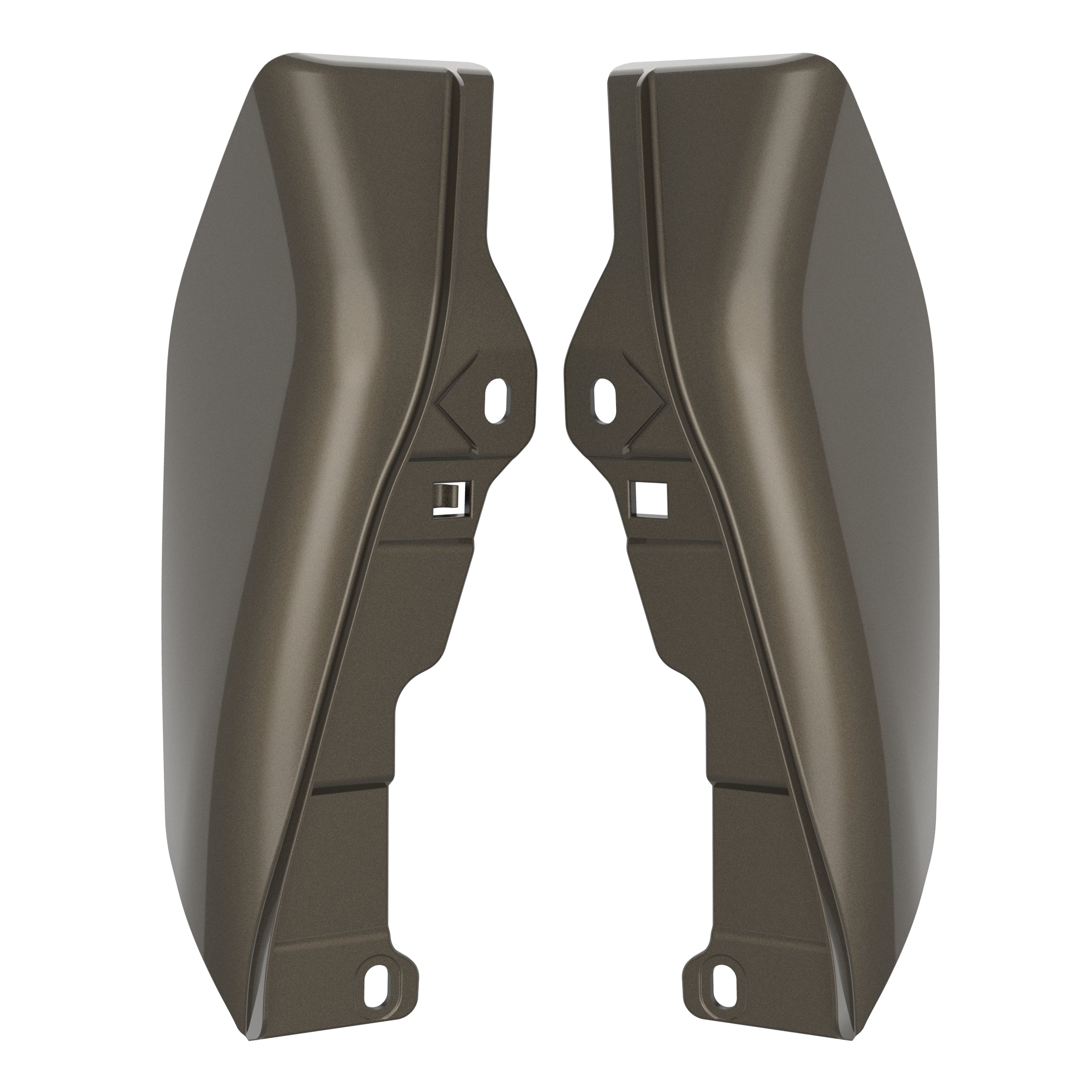 Mid Frame Air Deflectors & Heat Shield for 2009-2026 Touring Models