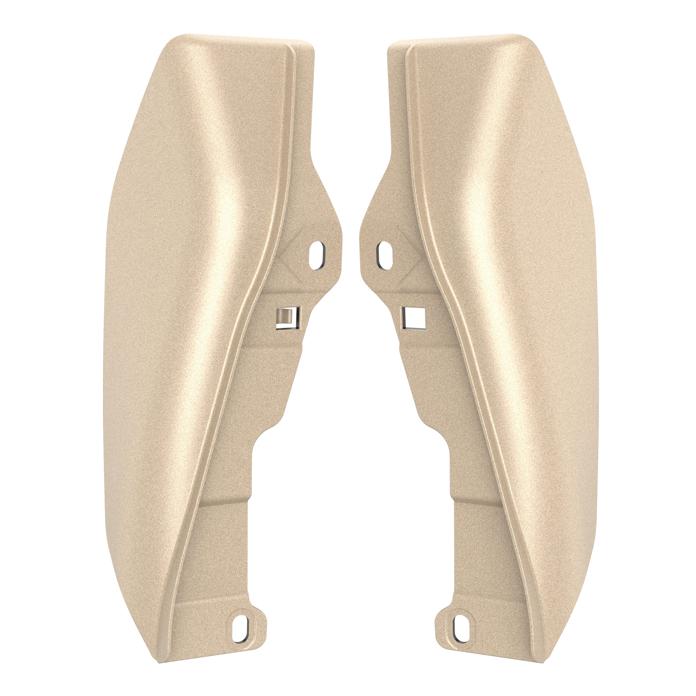 Mid Frame Air Deflectors & Heat Shield for 2009-2026 Touring Models