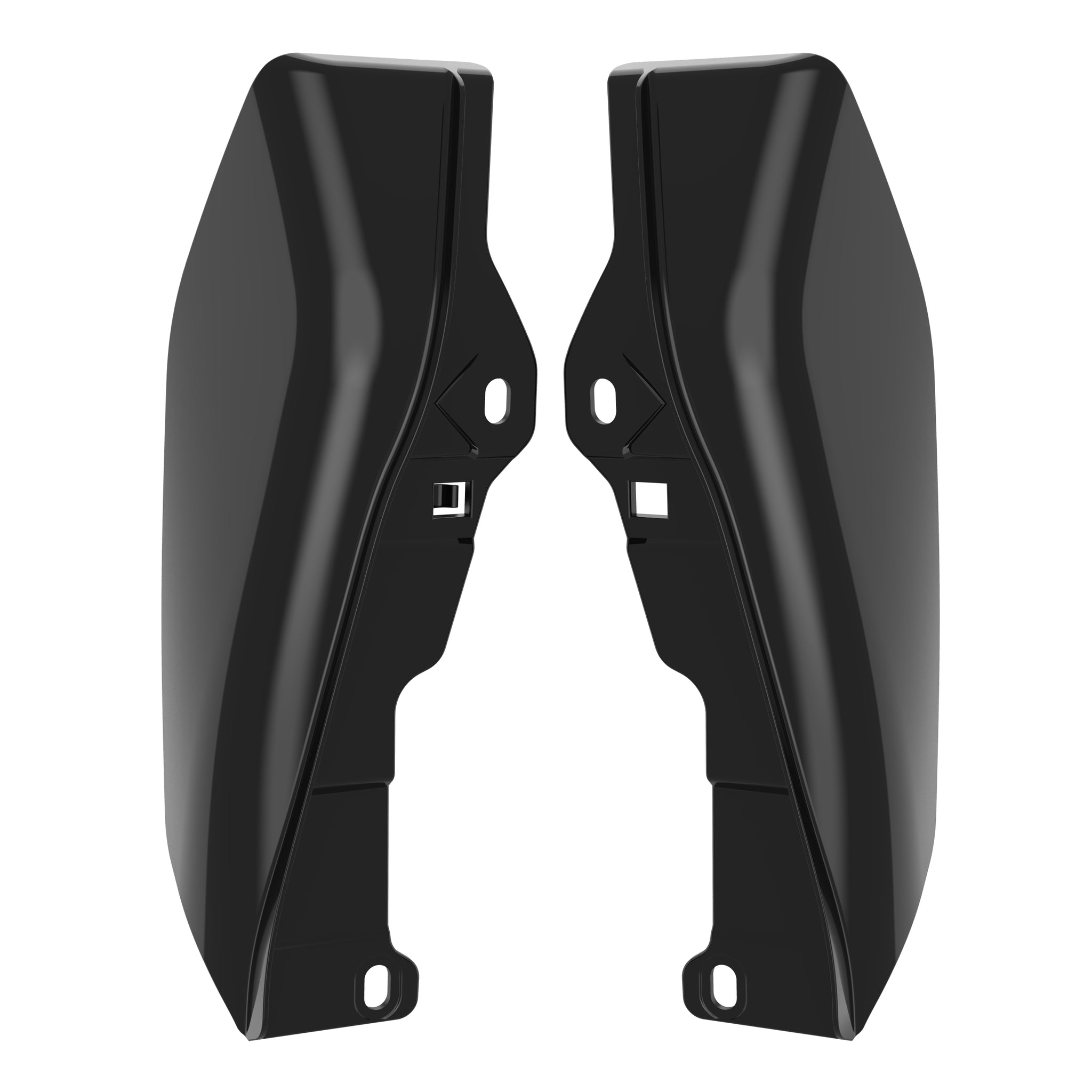 Mid Frame Air Deflectors & Heat Shield for 2009-2026 Touring Models