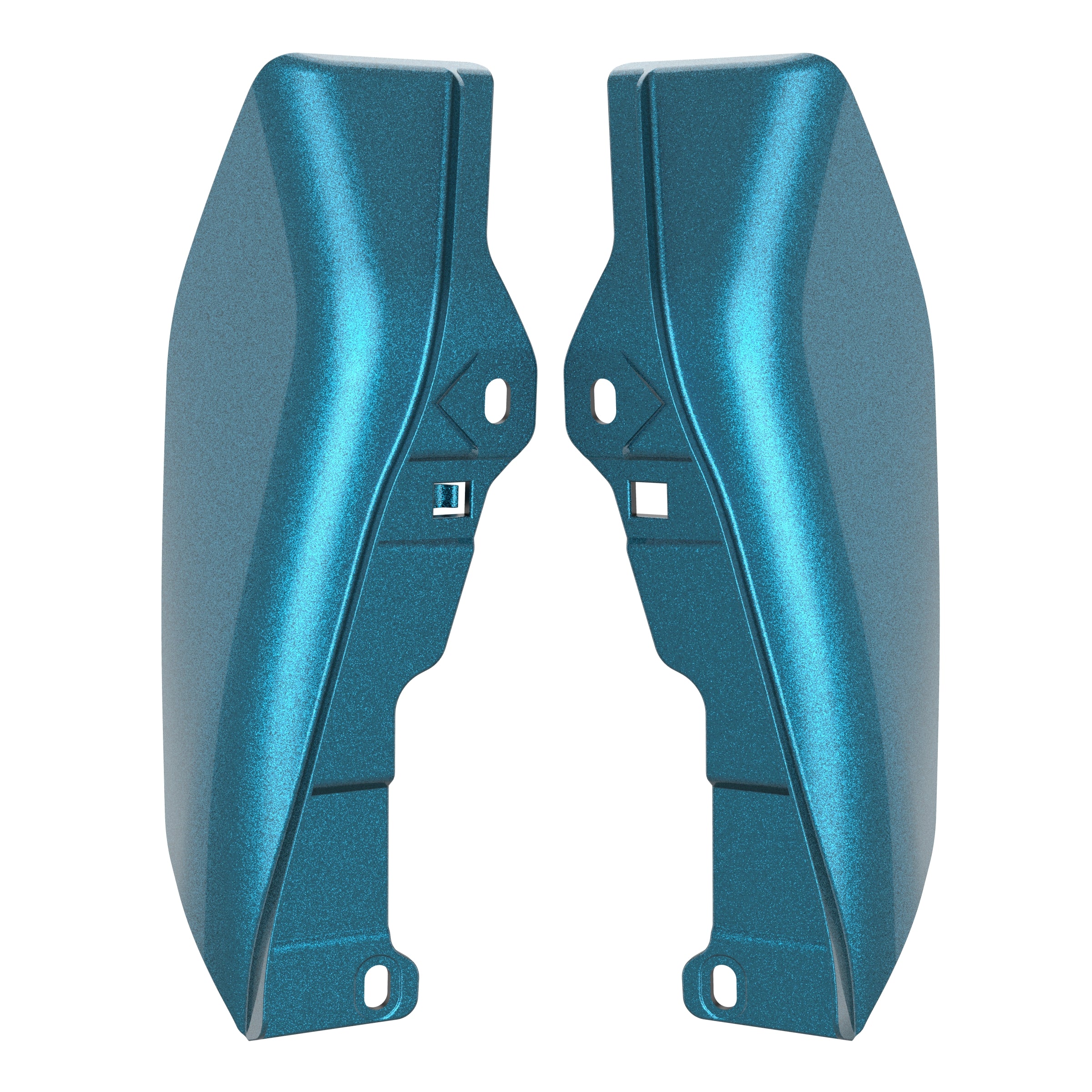 Mid Frame Air Deflectors & Heat Shield for 2009-2026 Touring Models