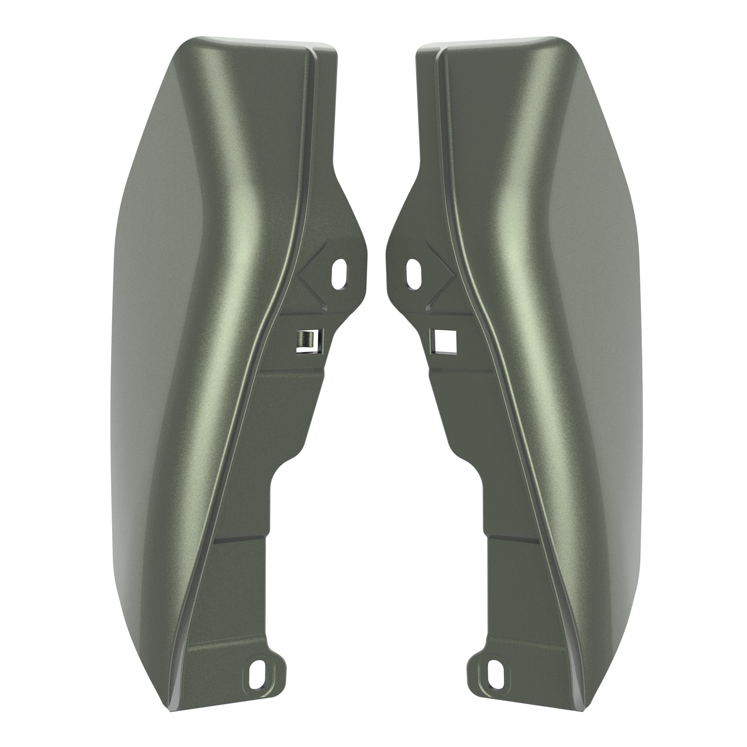 Mid Frame Air Deflectors & Heat Shield for 2009-2026 Touring Models